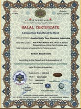 HALAL CERTIFICATE